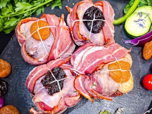 Paupiette de Pintade pruneaux ou abricots