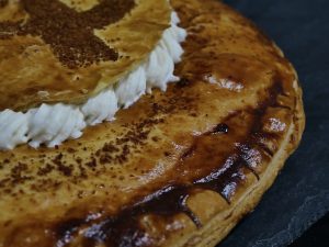 Gâteau feuilleté aux Pommes de terre & Fourme d'Ambert